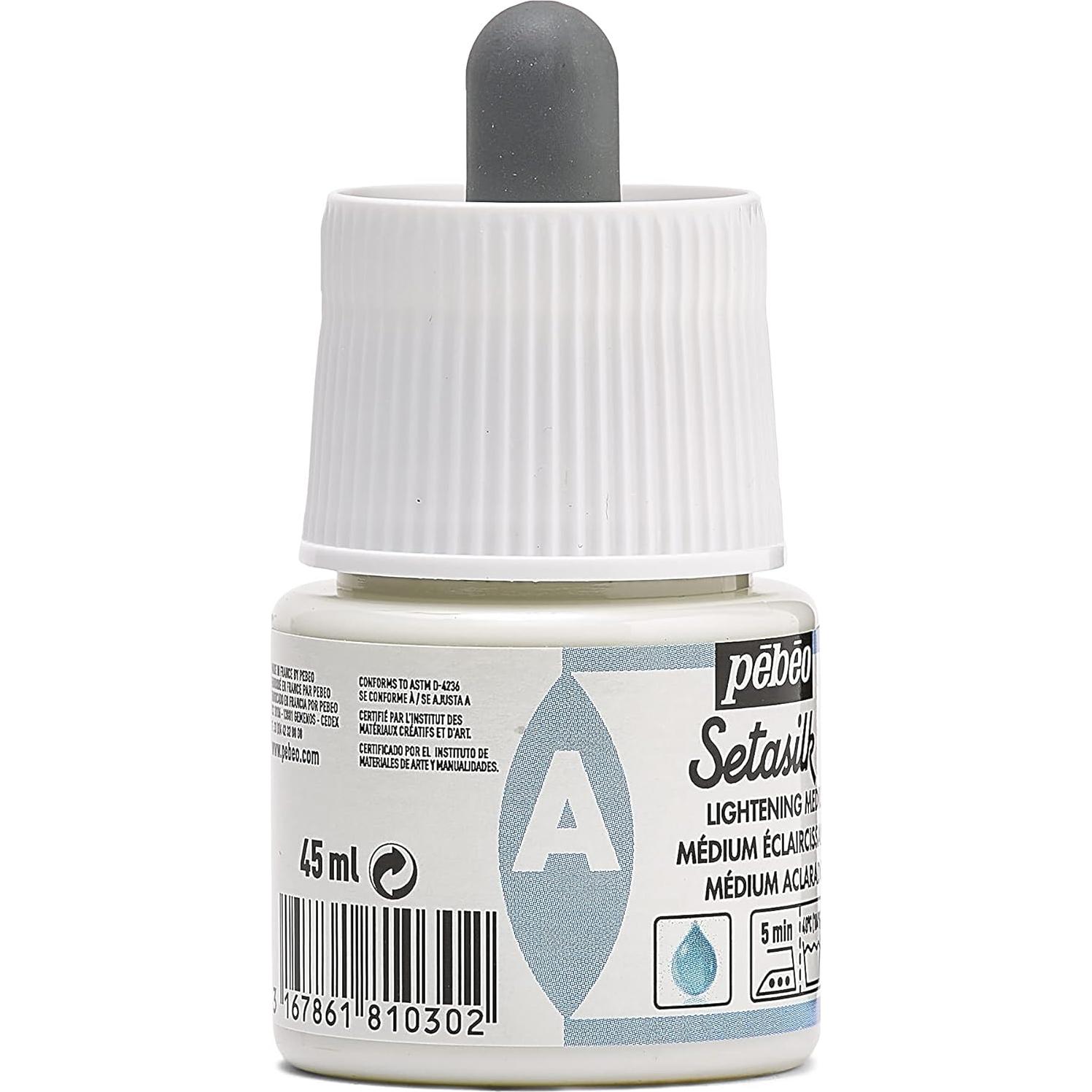 Diluyente de Pintura Pebeo Setasilk 45ml Brillante