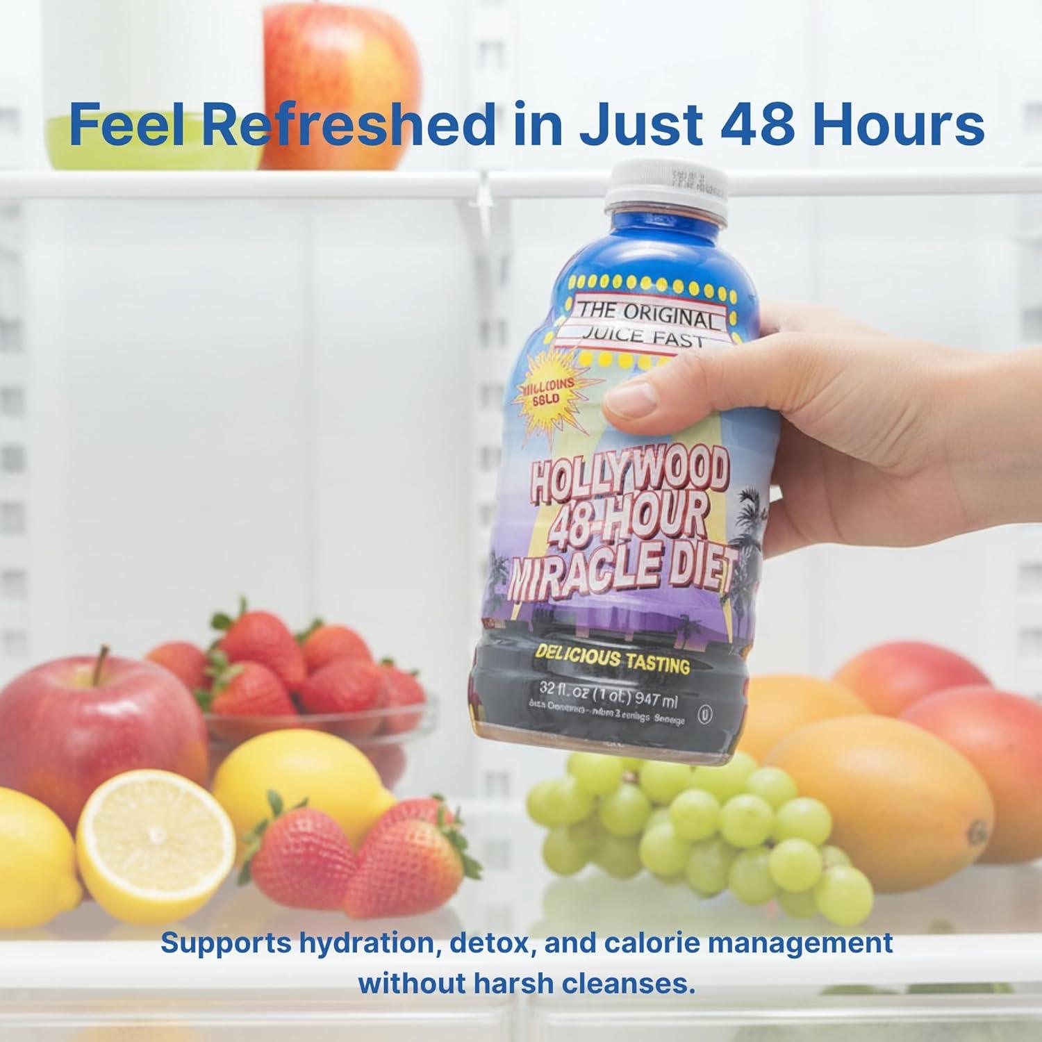 Dieta Milagrosa de Hollywood Jugo Detox 946 ml - Pérdida de Peso