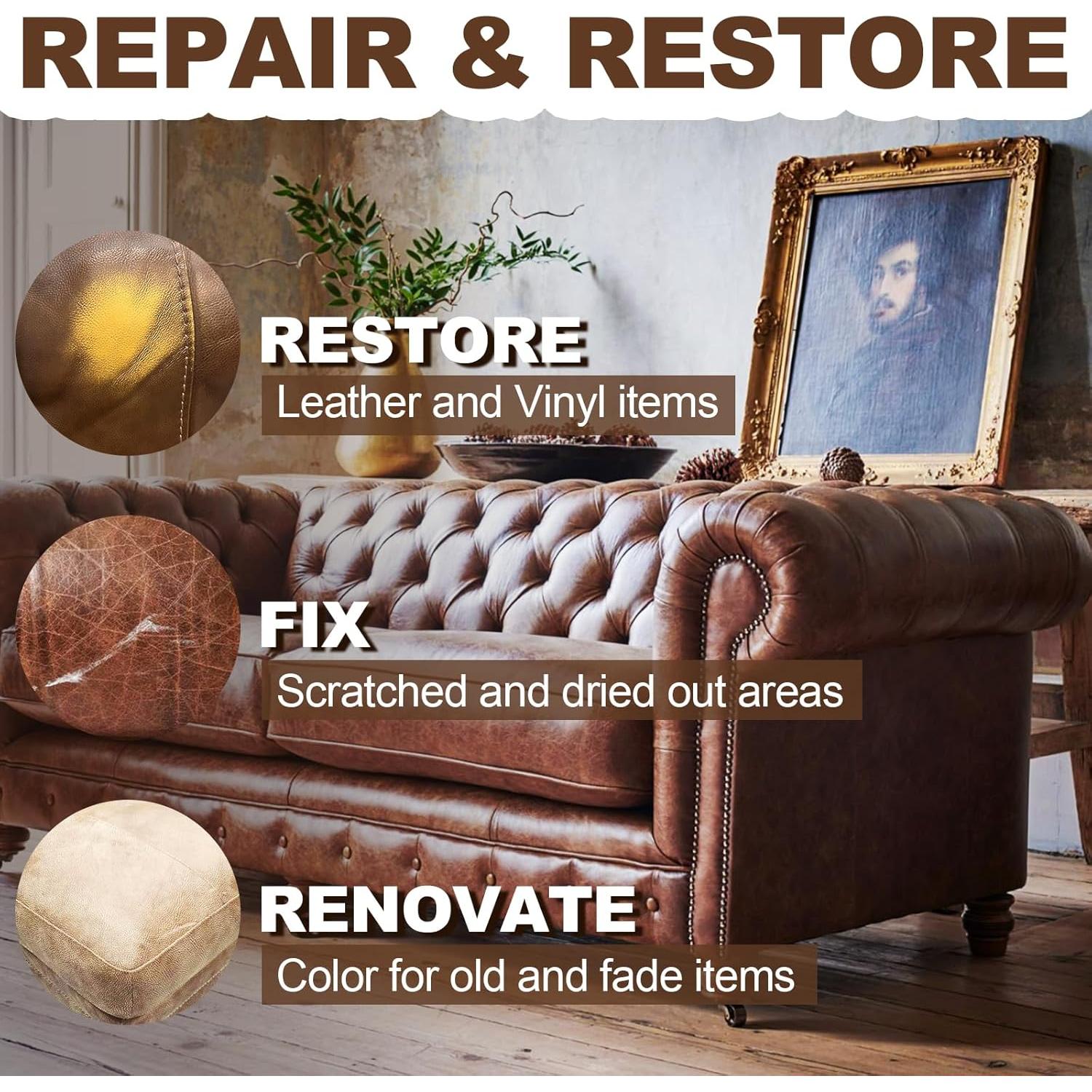 Bálsamo Recoloración de Cuero JAYSDOM 240ml Marrón Medio