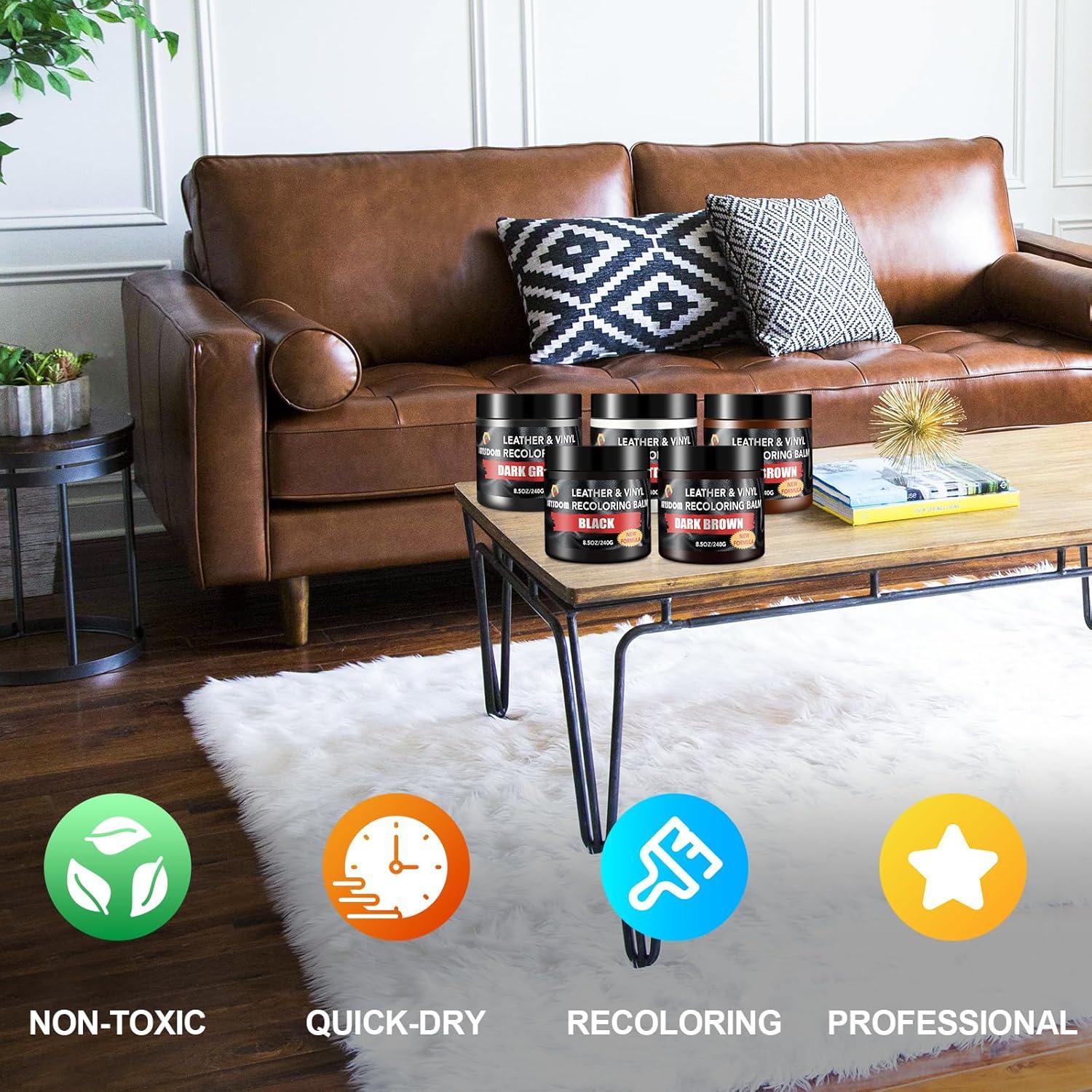 Bálsamo Recoloración de Cuero JAYSDOM 240ml Marrón Medio