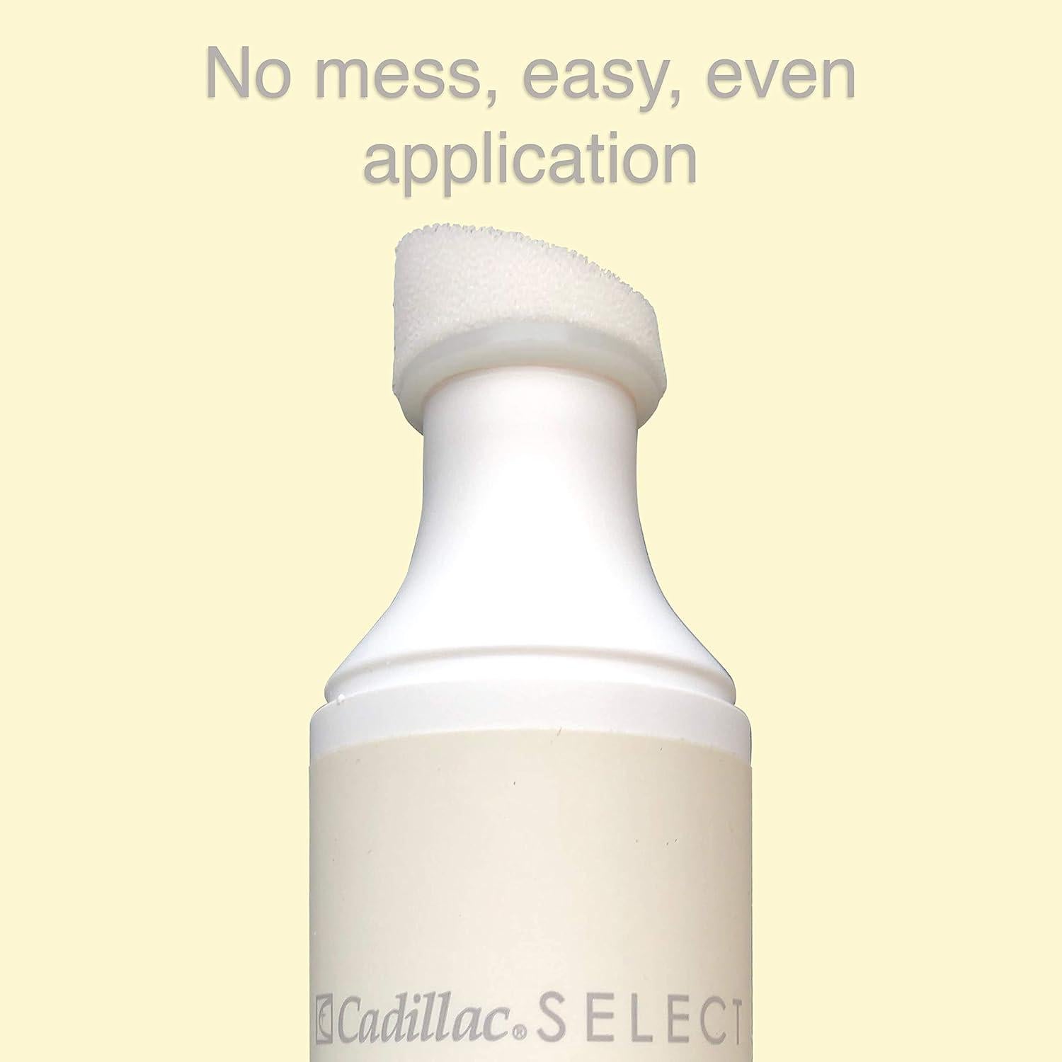 Pulidor Líquido para Zapatos Cadillac Select 159g con Aplicador