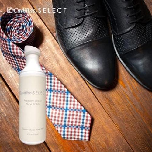 Pulidor Líquido para Zapatos Cadillac Select 159g con Aplicador