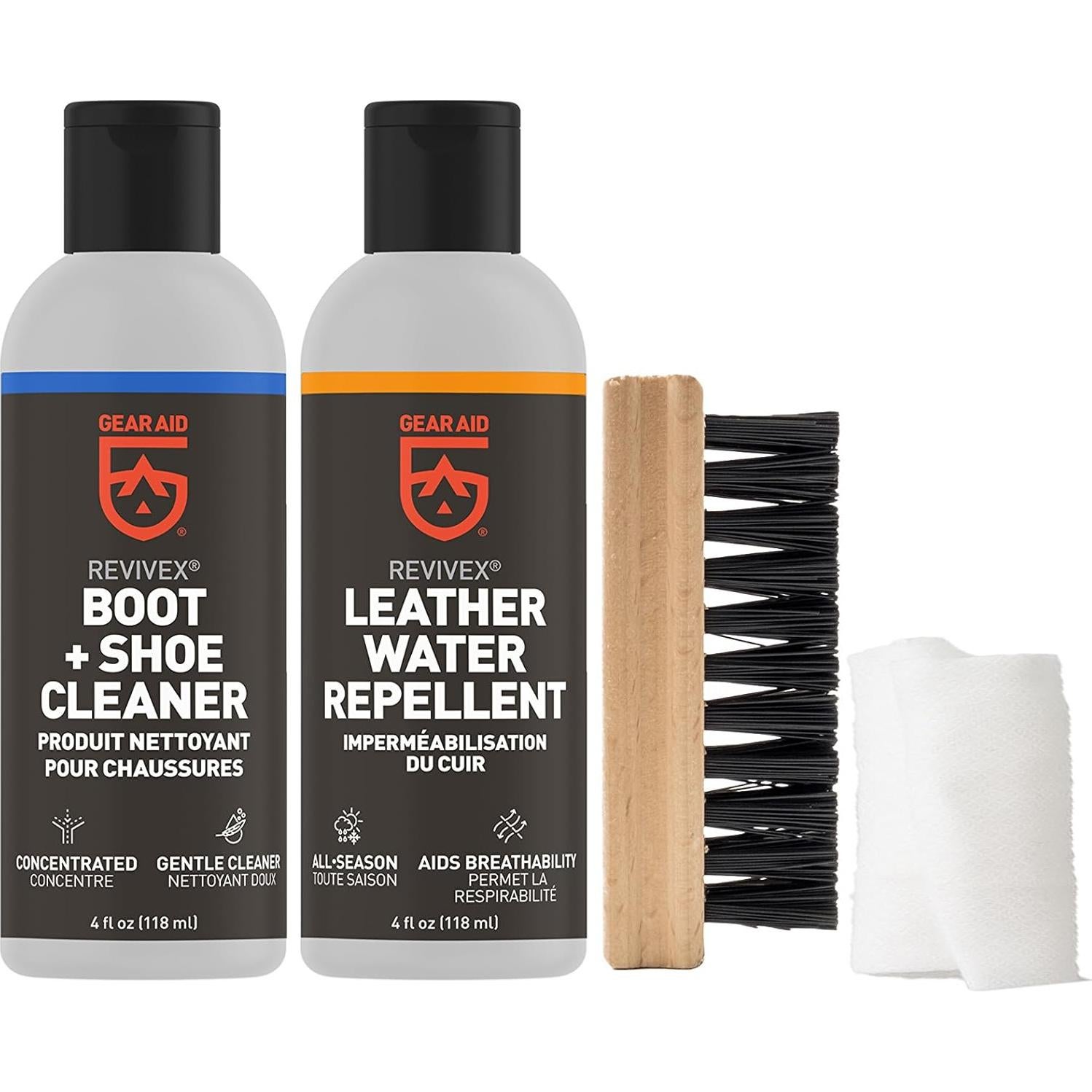 Kit de Limpieza y Acondicionamiento GEAR AID Revivex 236 ml