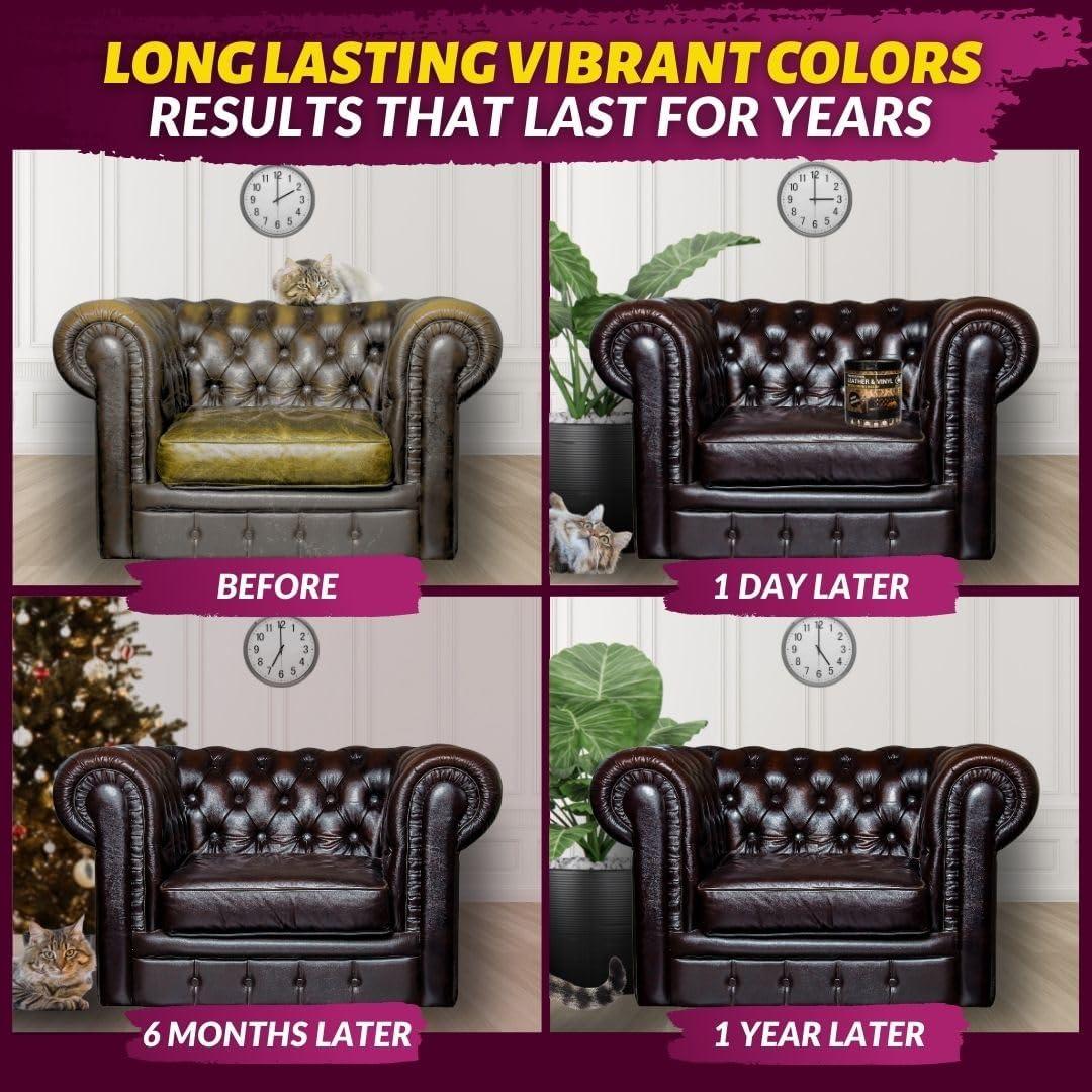 Bálsamo de Recoloración COCONIX - Negro Puro para Cuero y Vinilo