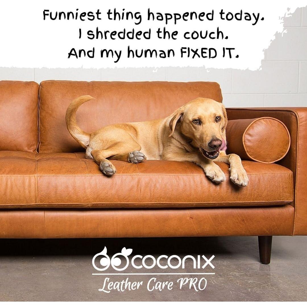 Bálsamo de Recoloración COCONIX - Negro Puro para Cuero y Vinilo