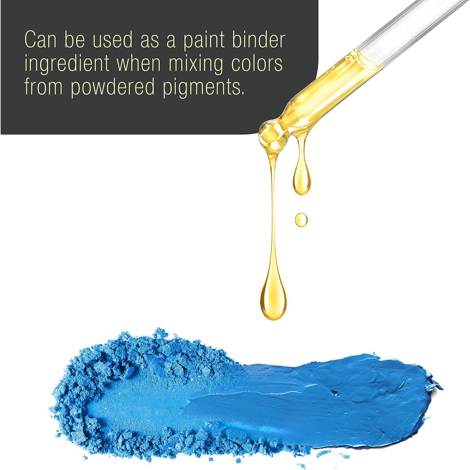 Aceite de Linaza Refinado U.S. Art Supply 500ml - Brillante