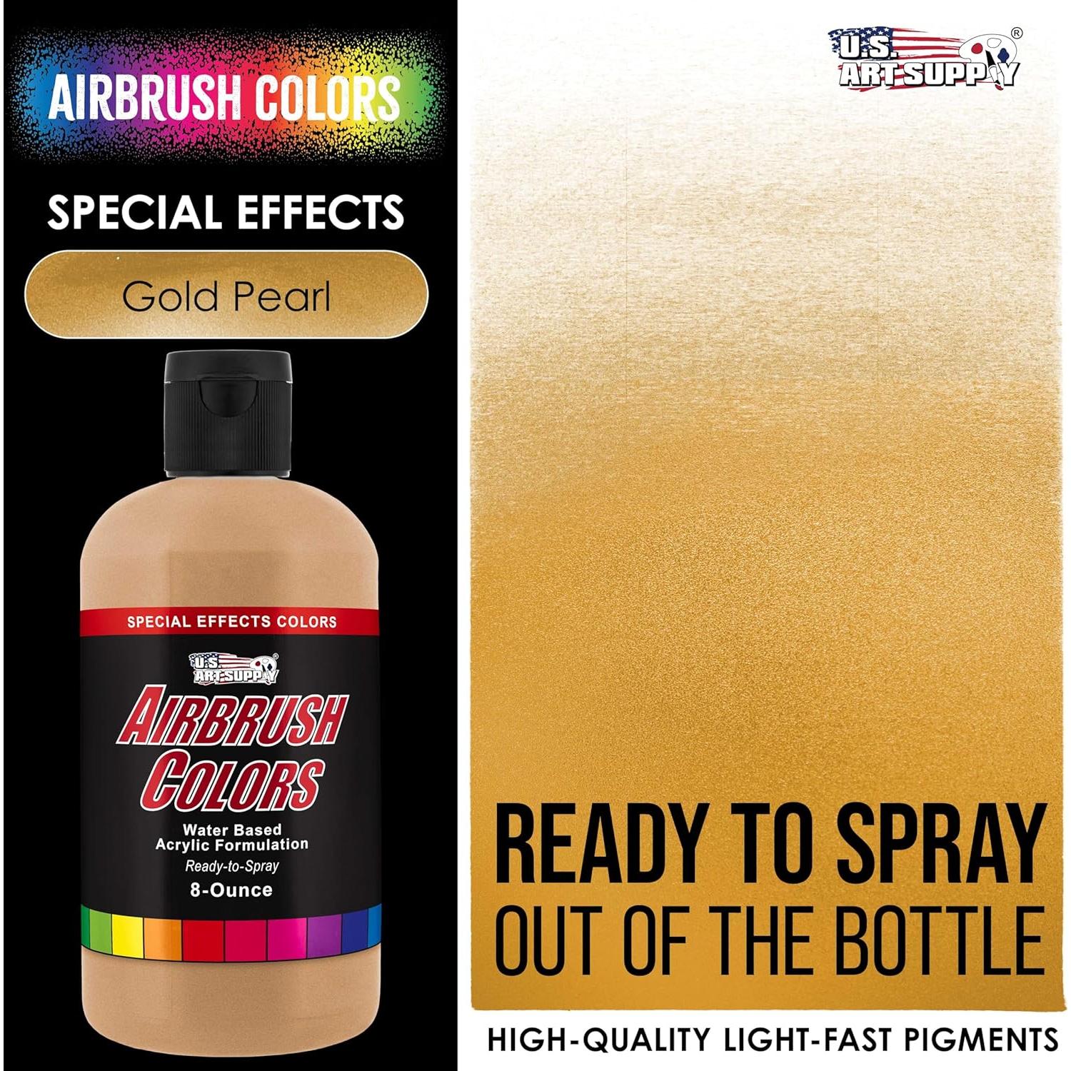 Pintura Acrílica Oro Perlado Suministro de Arte 236.6 ml