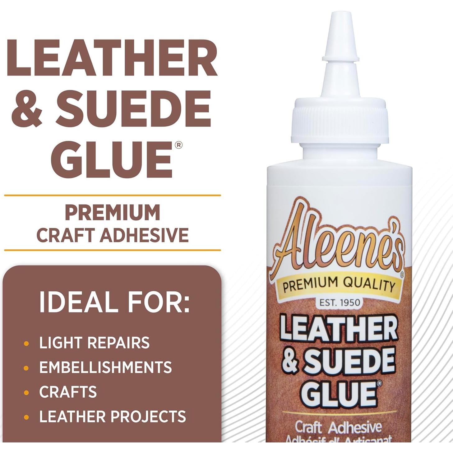 Pegamento para Cuero y Ante Aleene's 118 ml - Adhesivo Flexible