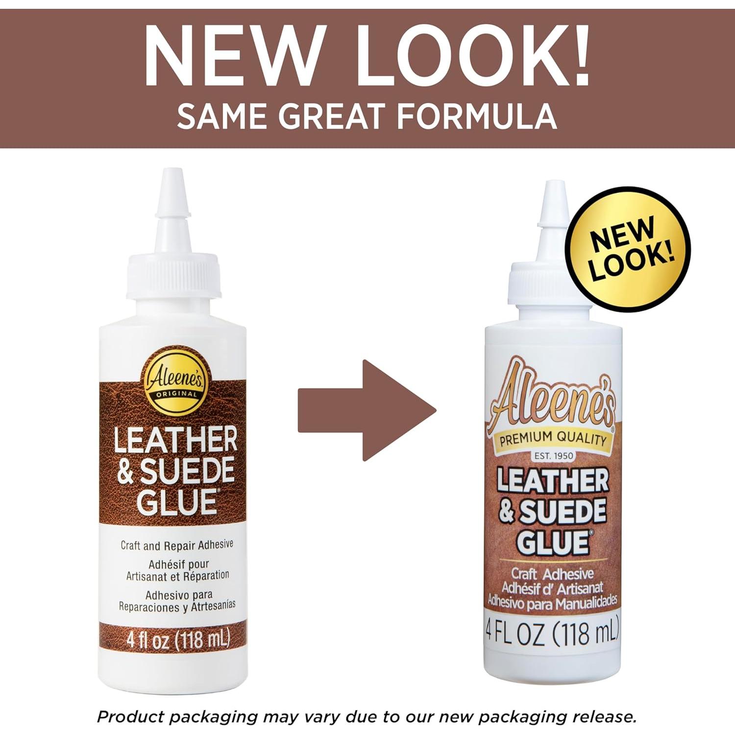 Pegamento para Cuero y Ante Aleene's 118 ml - Adhesivo Flexible