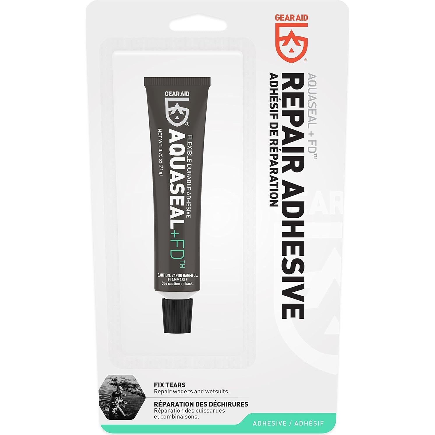 Adhesivo de Reparación GEAR AID Aquaseal SR y FD 1 oz y 0.75 oz