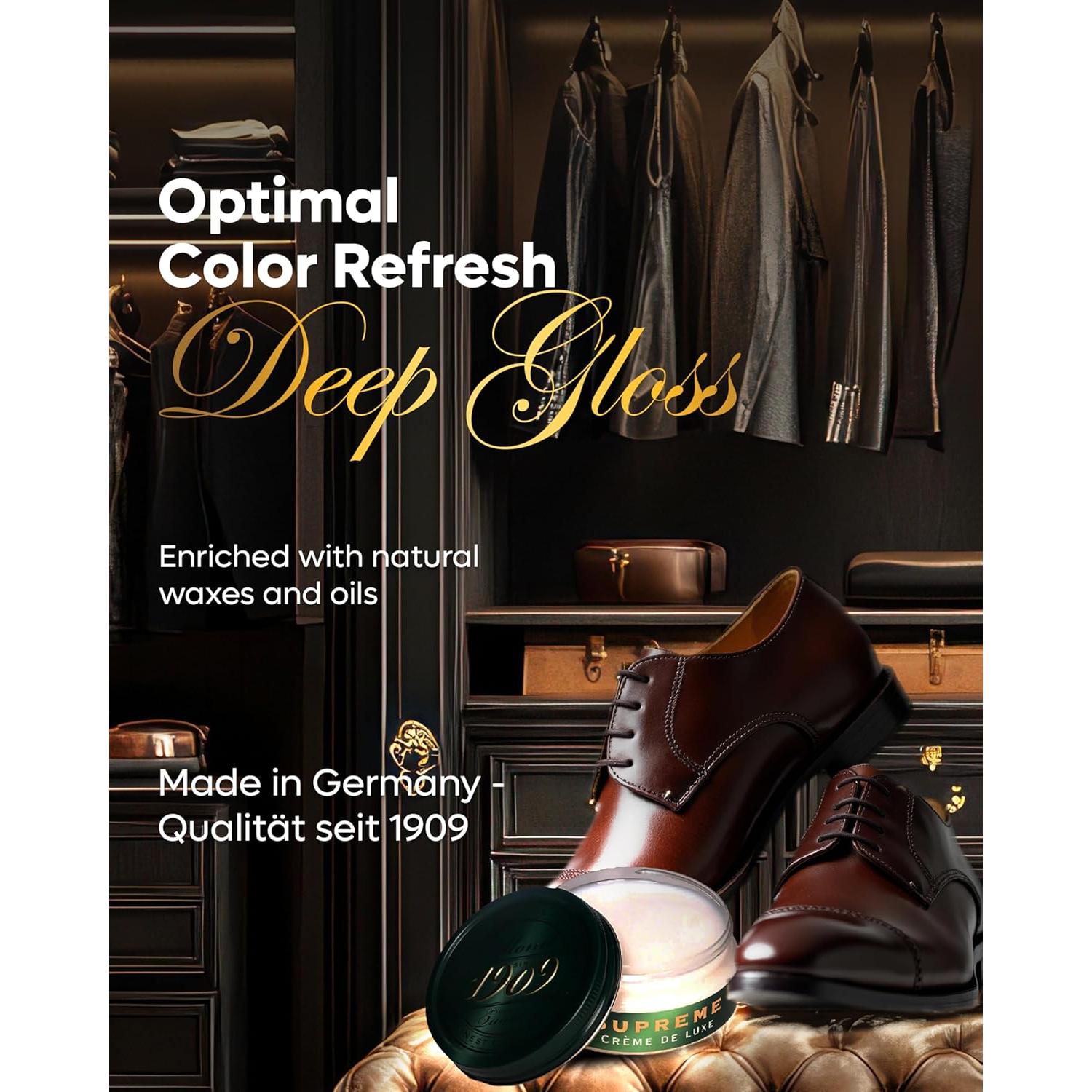 Cera para Zapatos de Cuero Collonil 1909 Crème de Luxe 117g