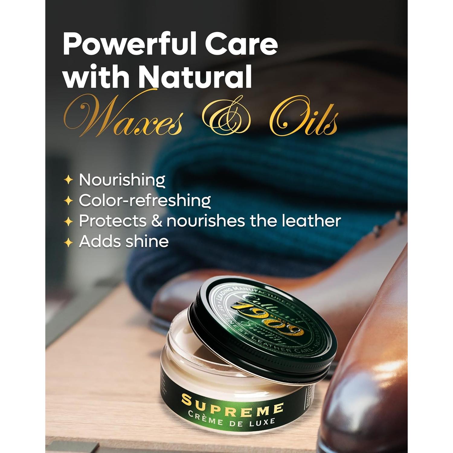 Cera para Zapatos de Cuero Collonil 1909 Crème de Luxe 117g