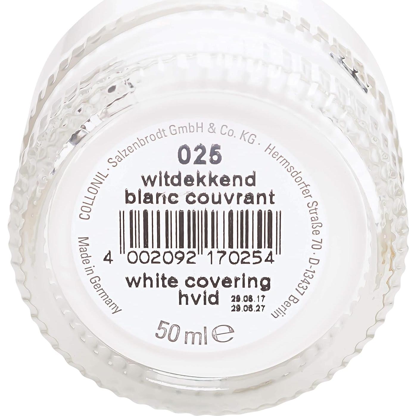 Crema Pulidora Blanca Collonil 50ml para Cuero Liso