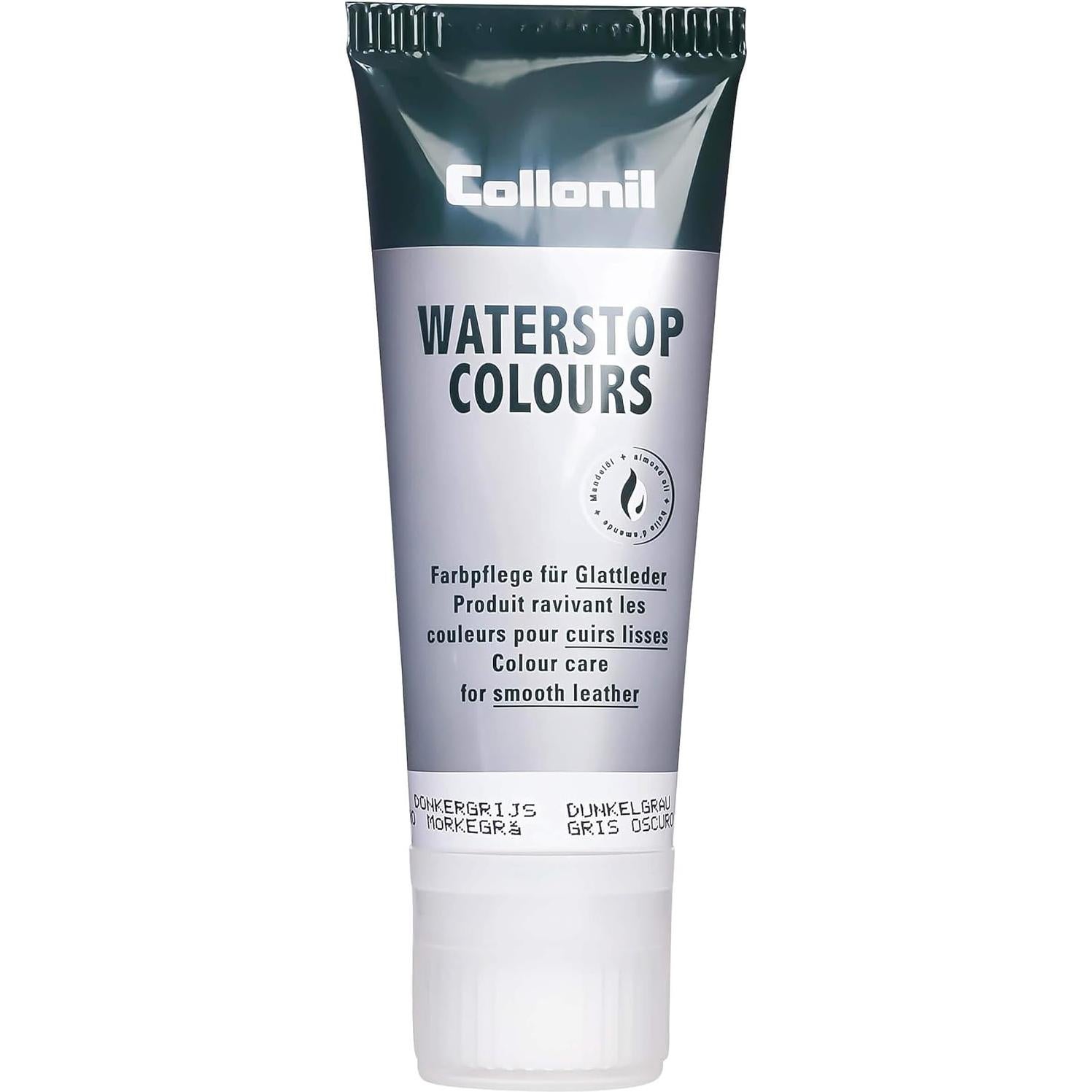 Cera Impermeabilizante Collonil Waterstop 75ml Gris Oscuro