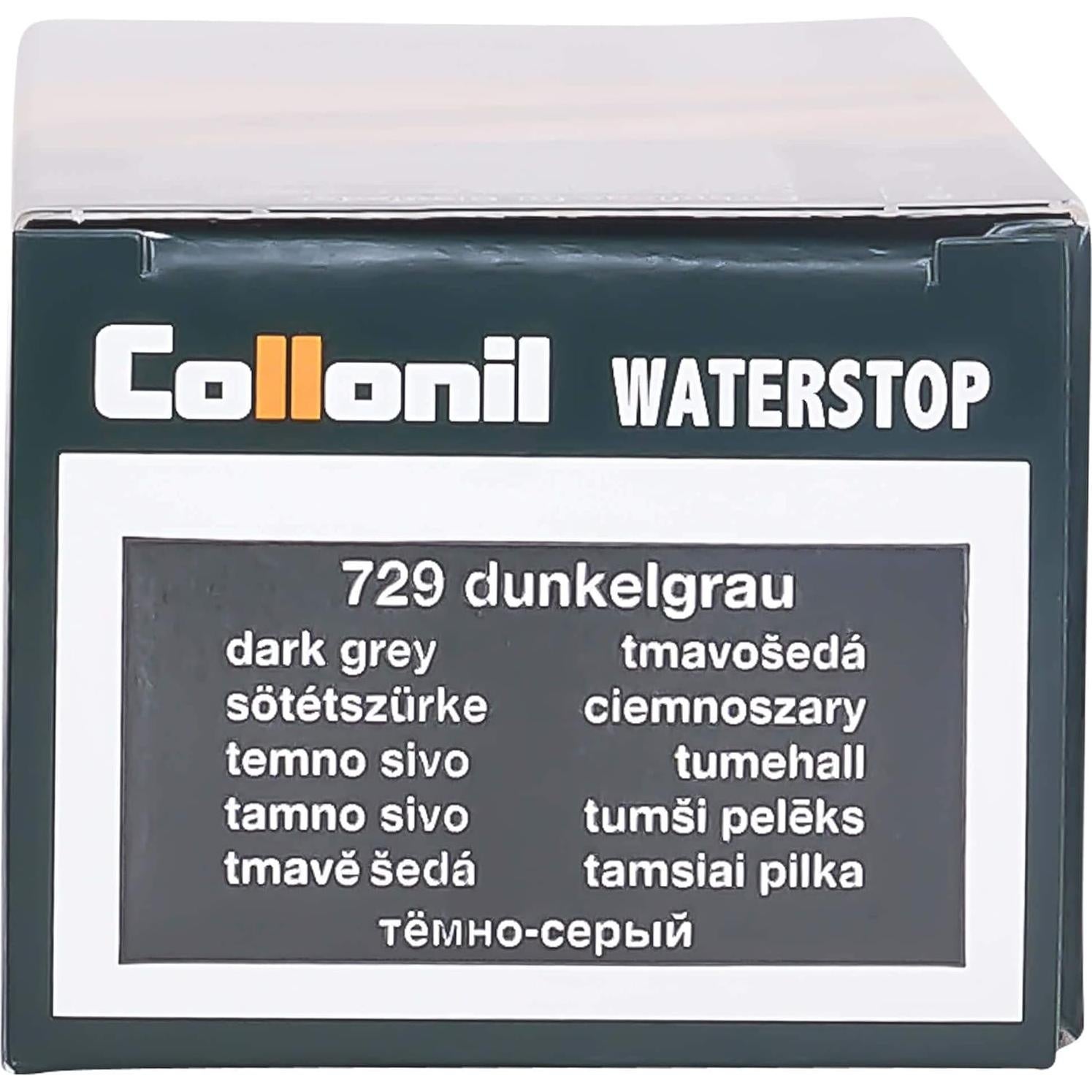 Cera Impermeabilizante Collonil Waterstop 75ml Gris Oscuro