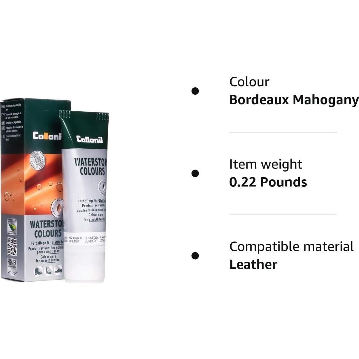 Tratamiento para Zapatos Collonil Waterstop Classic 75ml Burdeos