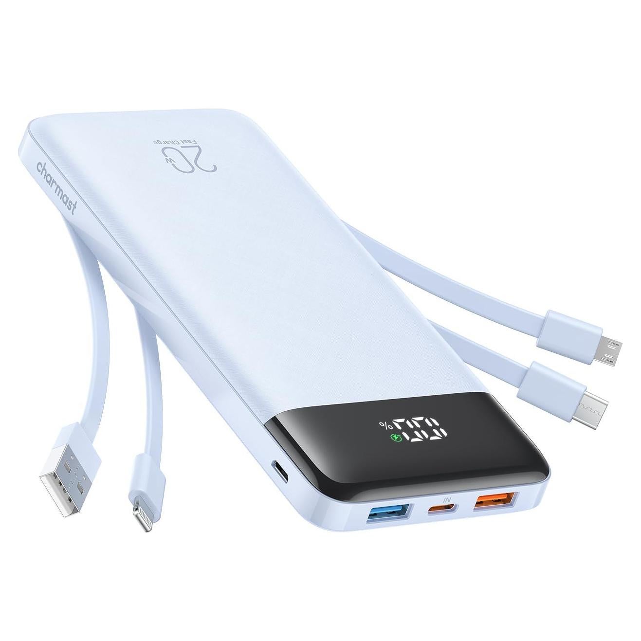Cargador Portátil Charmast C2065 20000mAh Carga Rápida 20W