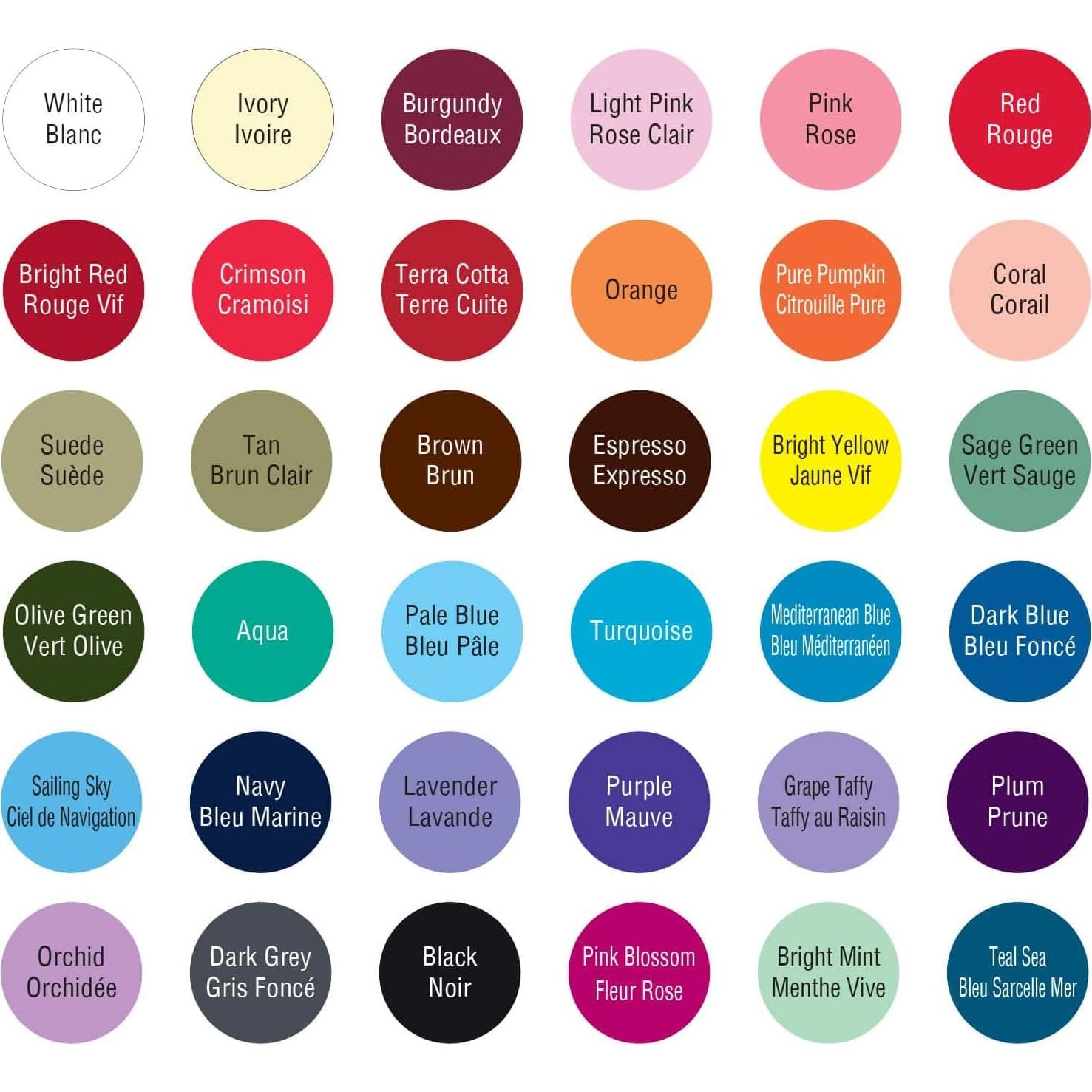 Juego de Pintura Acrílica Craft Smart 36 Piezas No Tóxicas