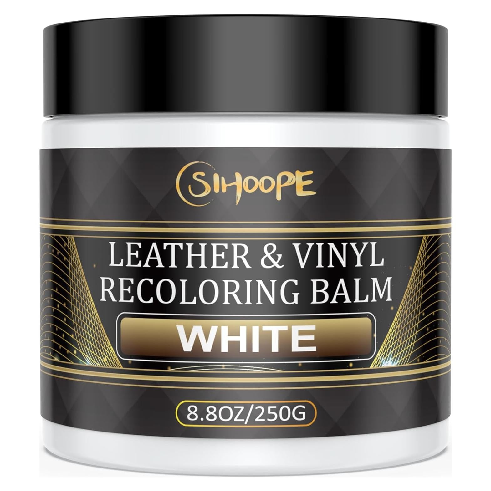 Bálsamo de Recoloración de Cuero SIHOOPE Blanco 305g