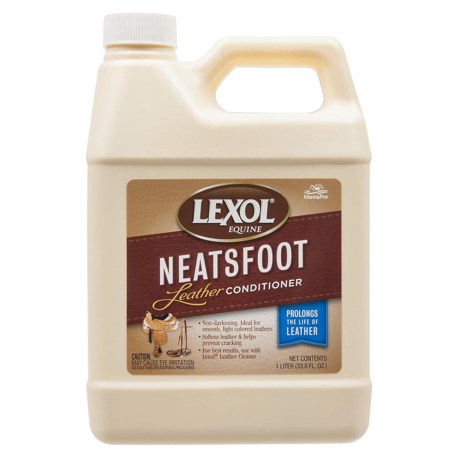 Acondicionador de Cuero Neatsfoot Lexol 1L | Suaviza y Protege