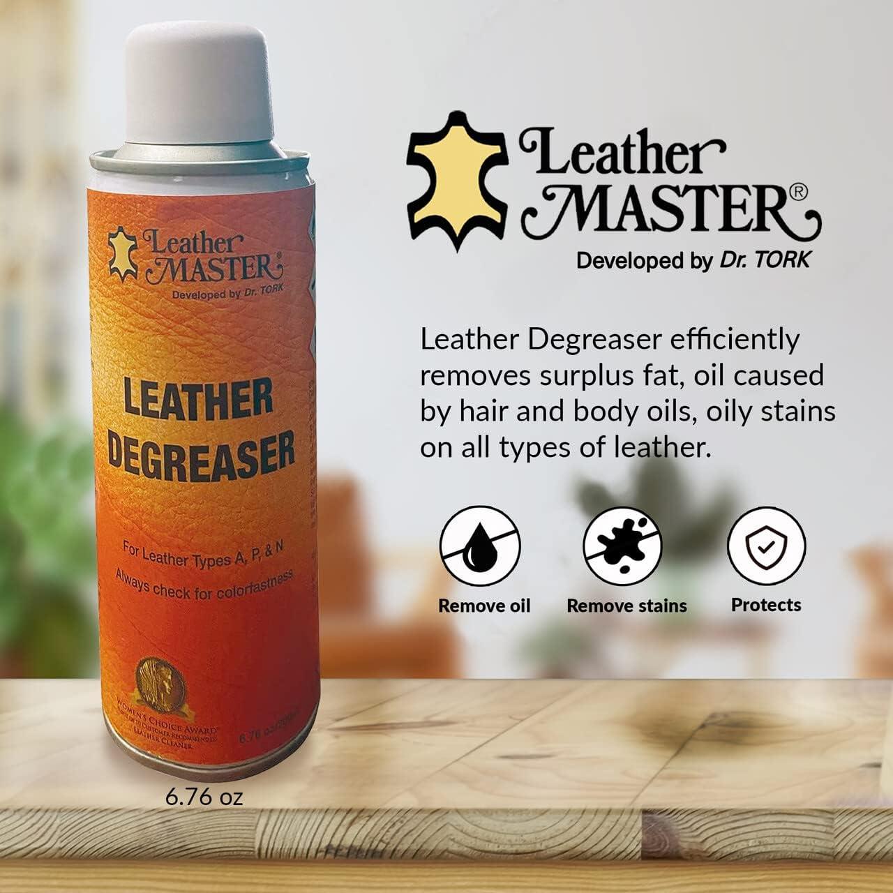 Desengrasante para Cuero Leather Master 191 g - Limpiador Efectivo