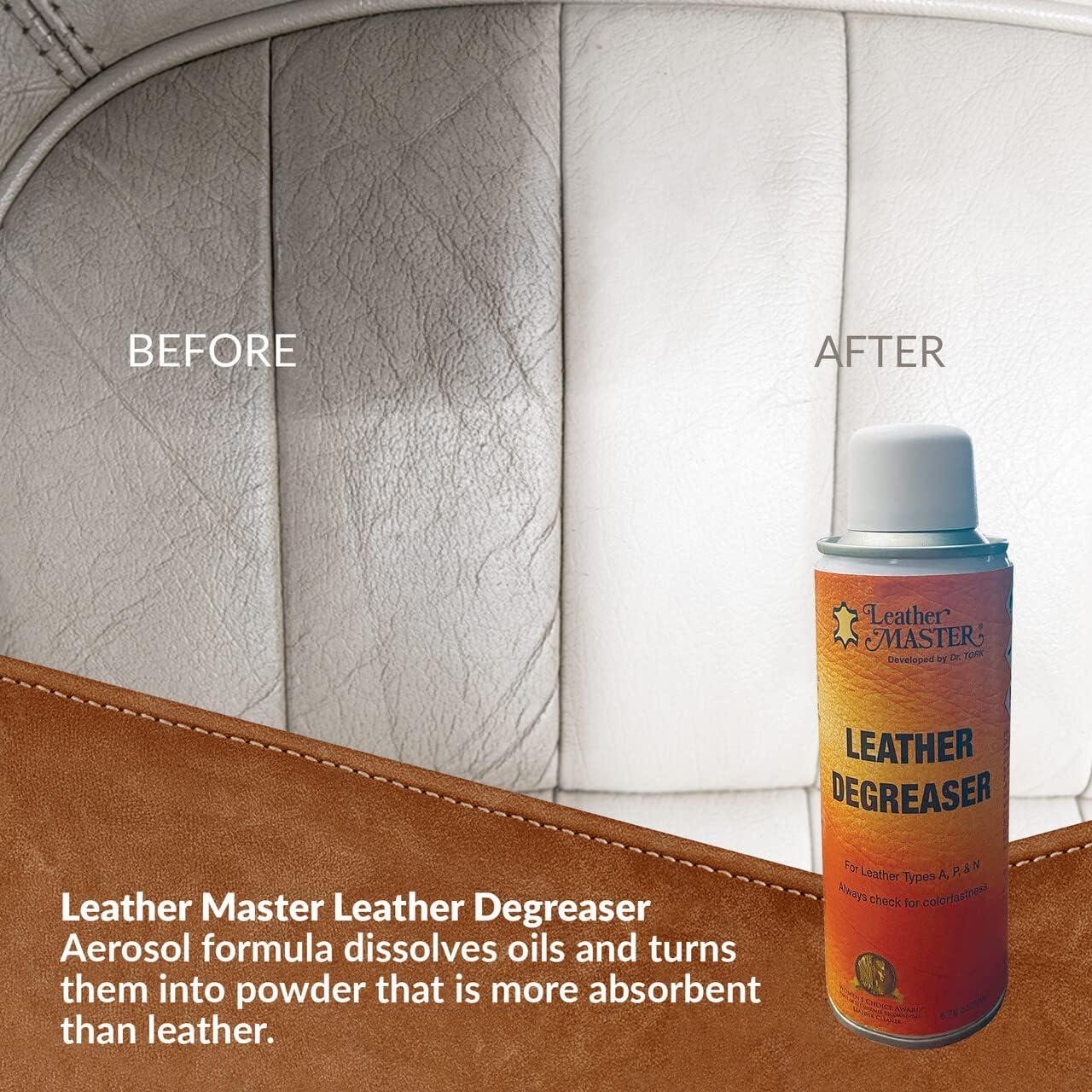 Desengrasante para Cuero Leather Master 191 g - Limpiador Efectivo