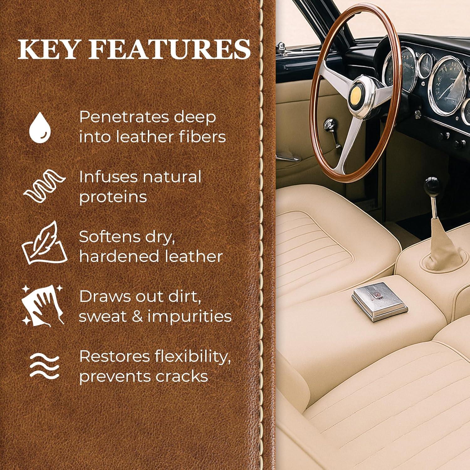 Aceite Rejuvenecedor Leatherique 473 ml - Acondicionador de Cuero