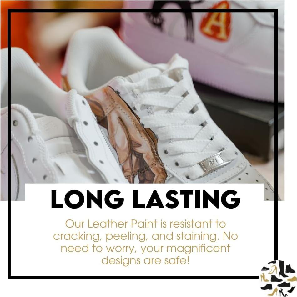 Pintura de Cuero Shoe Clinic 50ml Marrón - Resistente y Rápido