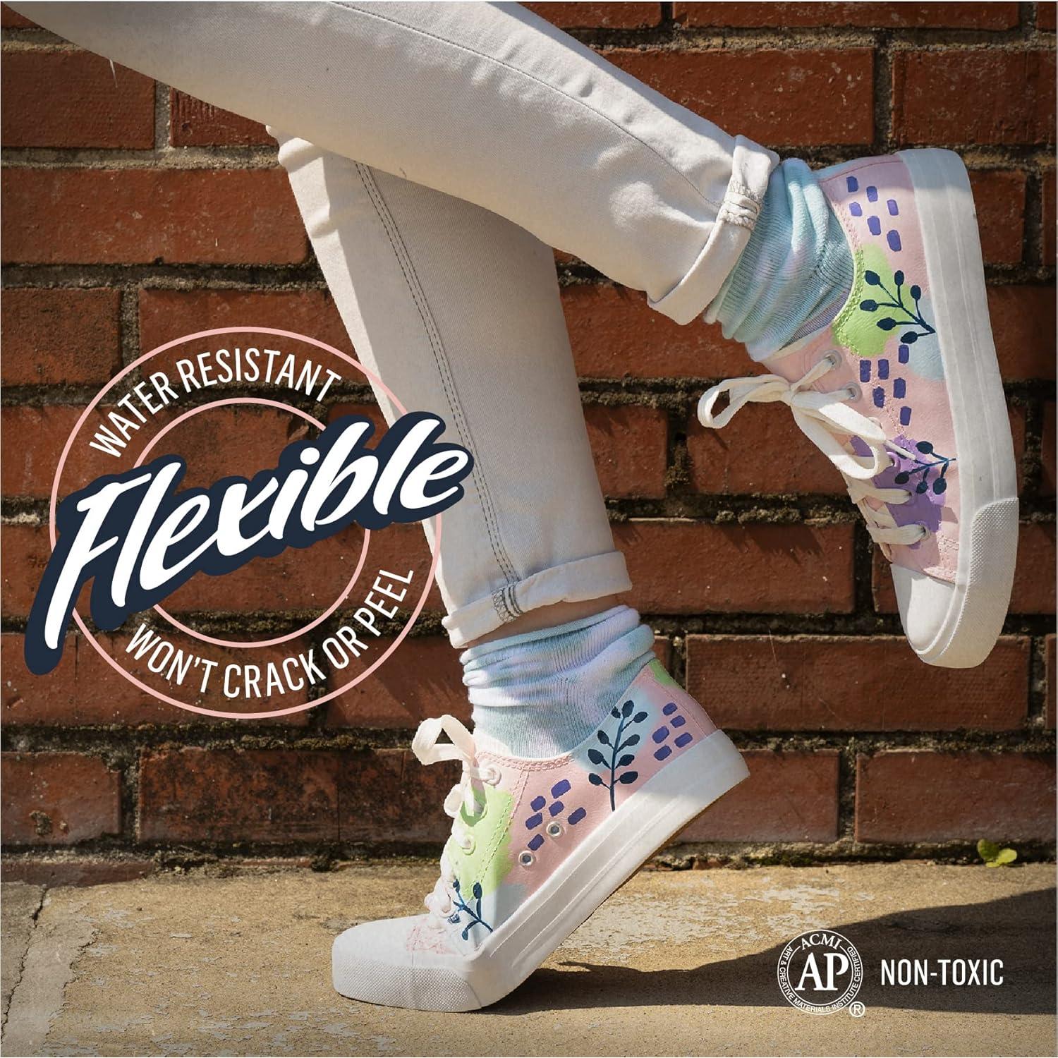 Pintura Acrílica para Cuero Kicks Studio Rosa Suave 60 ml