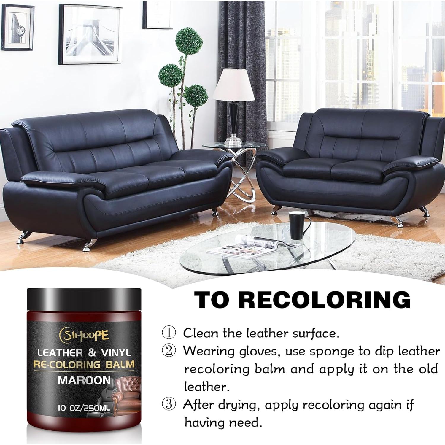 Bálsamo de Recoloración de Cuero SIHOOPE Marrón 18g