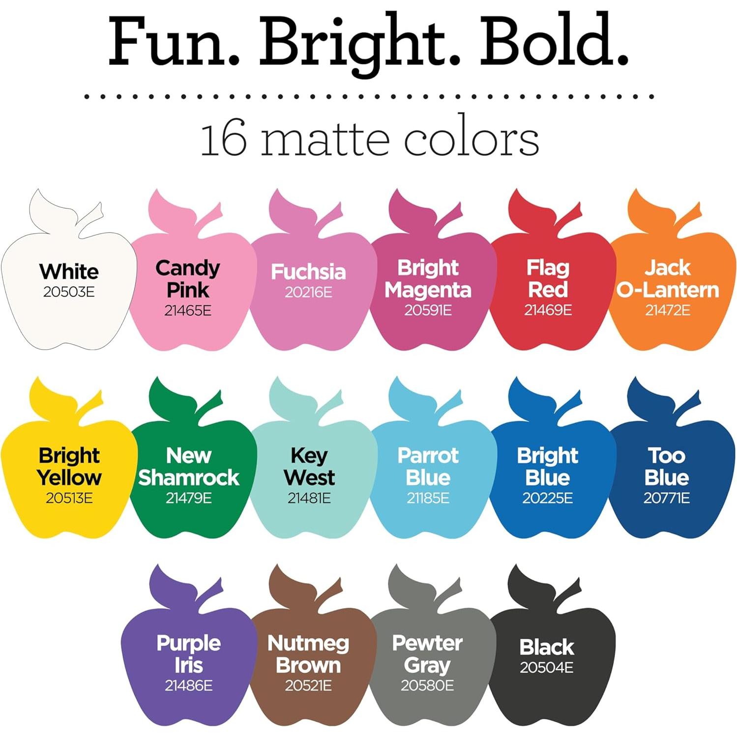 Set de Pintura Acrílica Apple Barrel PROMOABIII 16 Colores 944ml