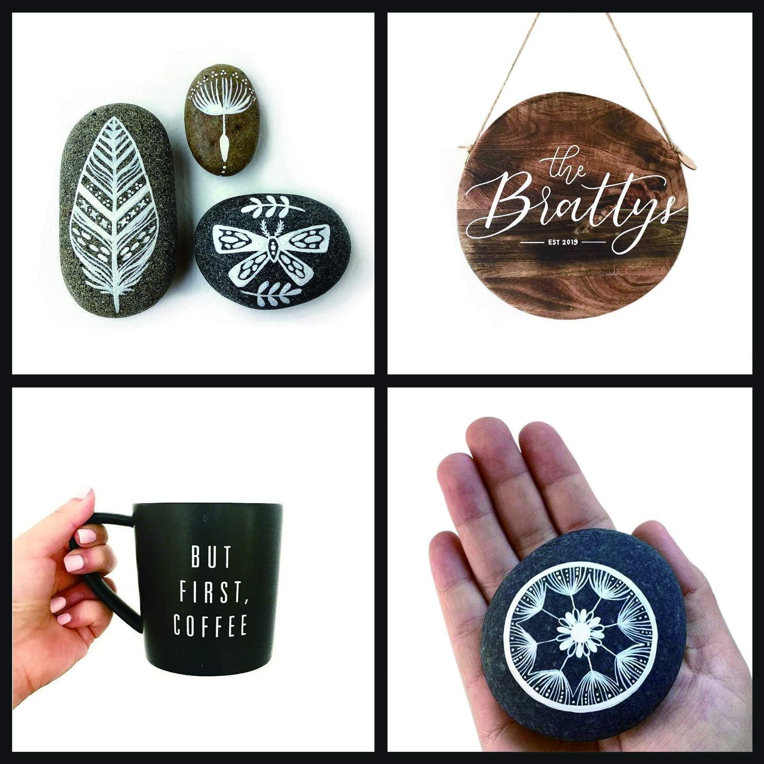 Bolígrafo de Pintura Acrílica Blanca FLYMAX 0.7mm Paquete 6