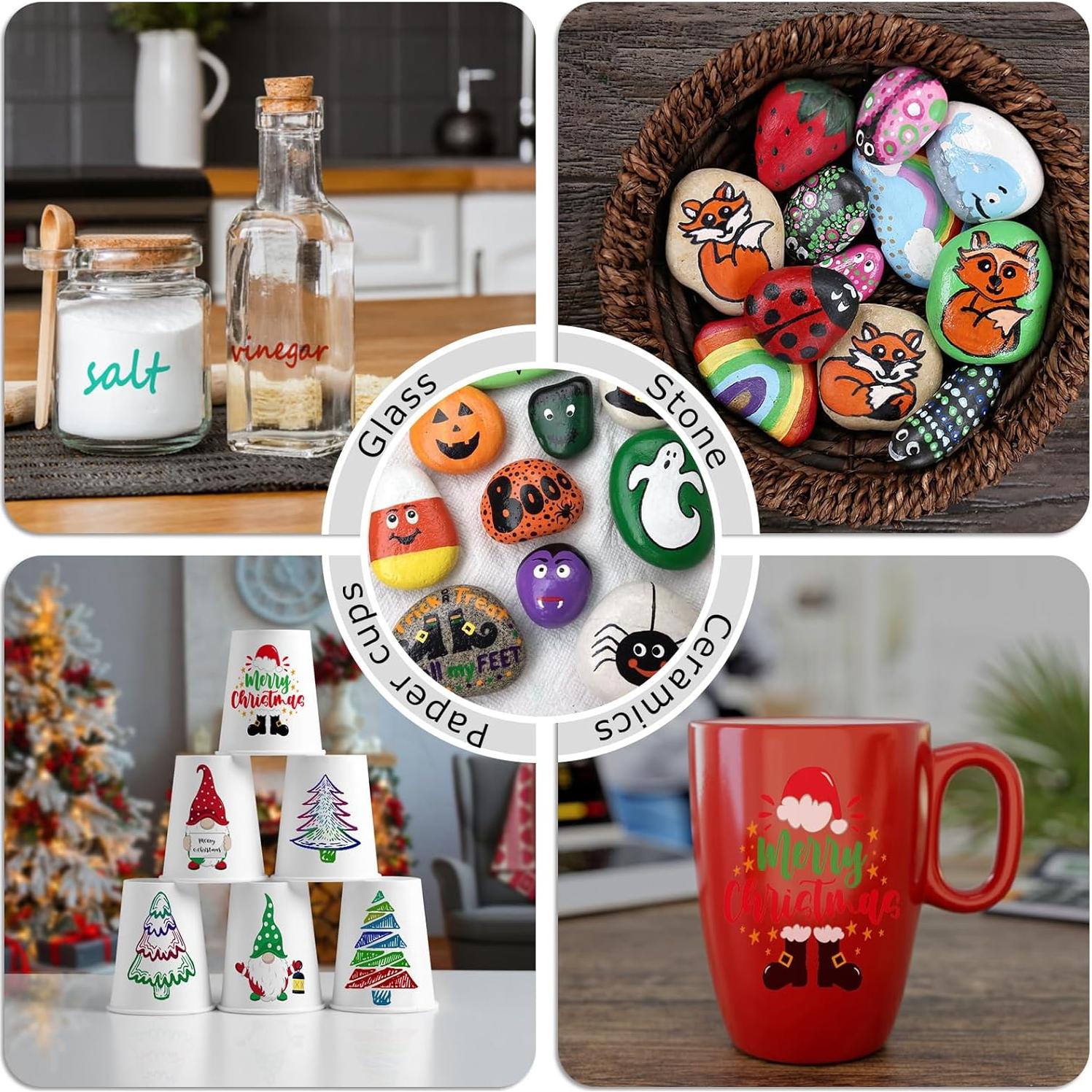 Marcadores de Pintura Craiiby Naranja 24 Unidades 2-3mm