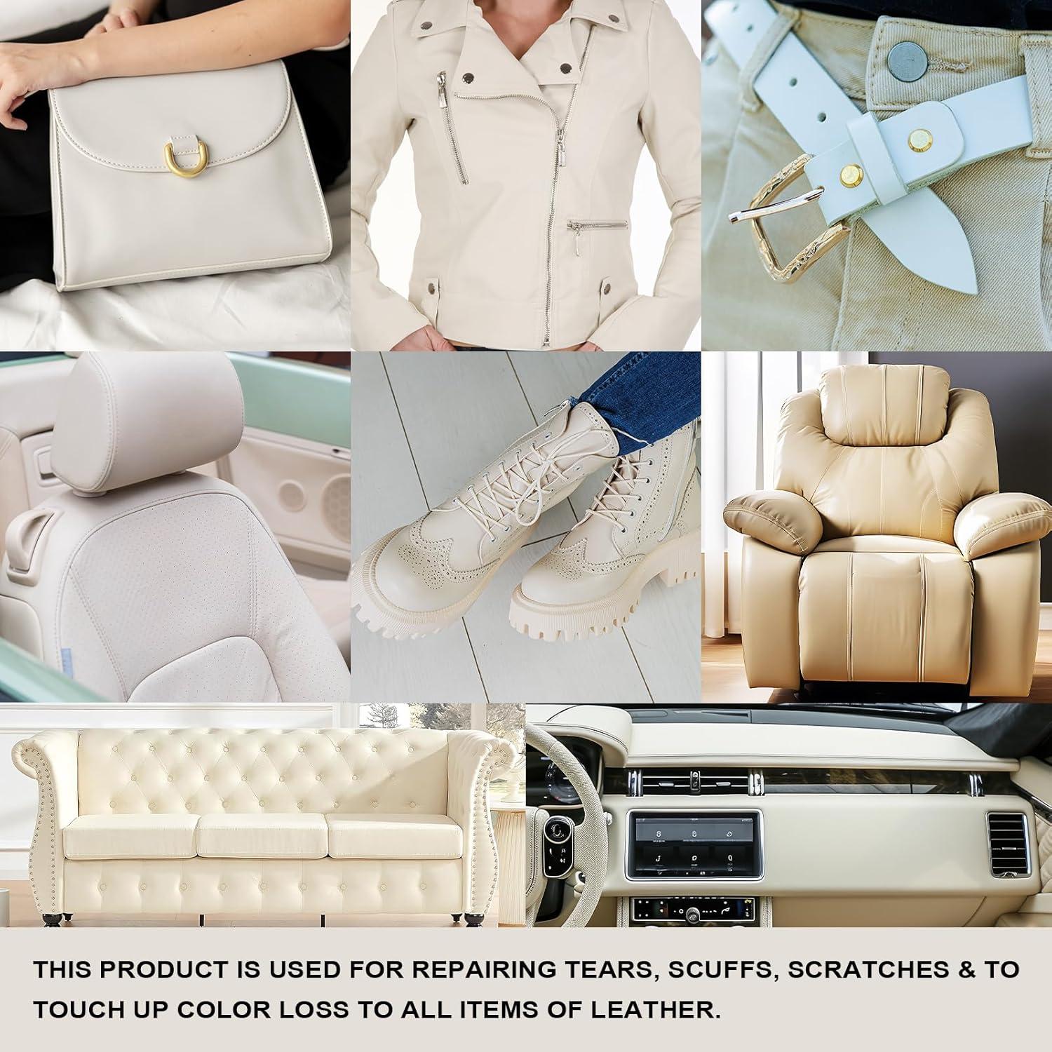 Kit de Reparación de Cuero STARTSO WORLD para Muebles y Autos