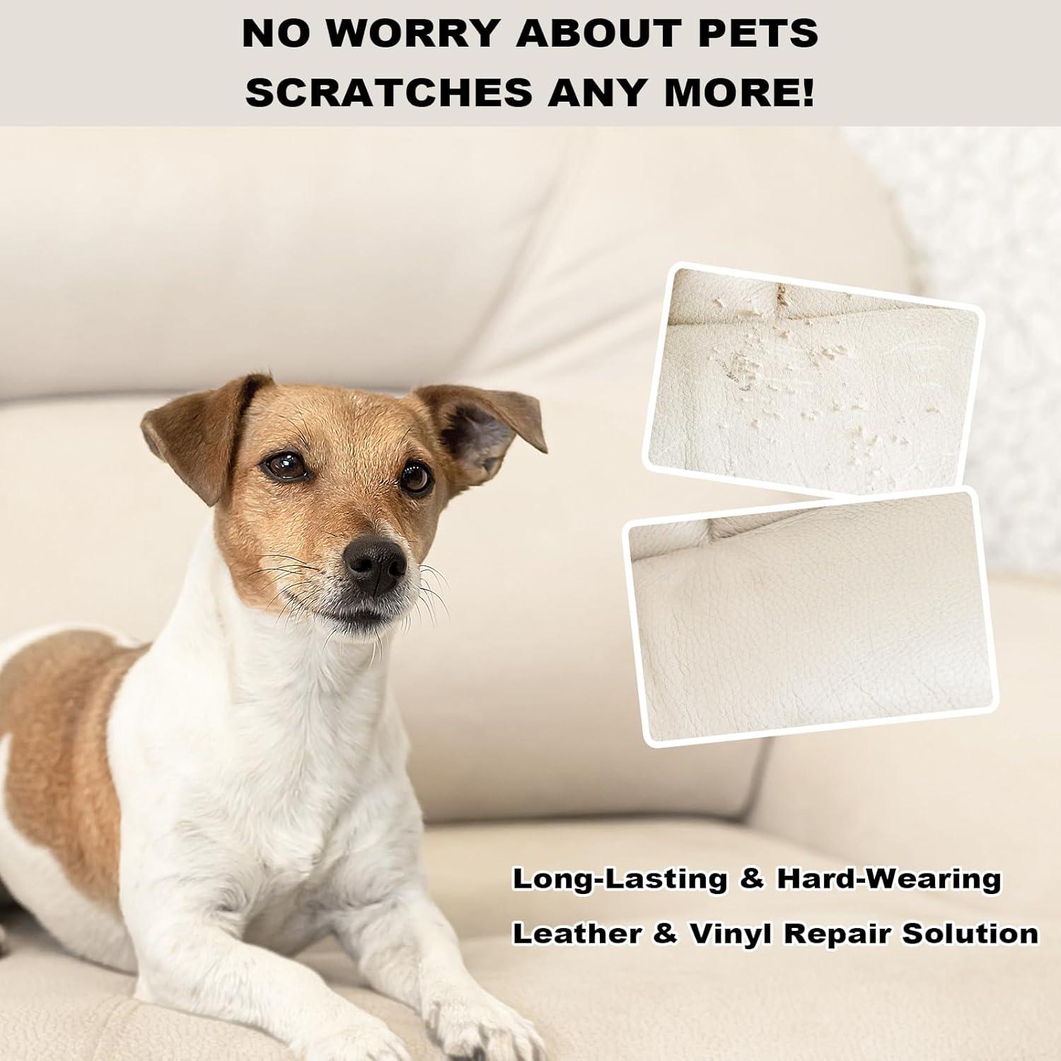 Kit de Reparación de Cuero STARTSO WORLD para Muebles y Autos