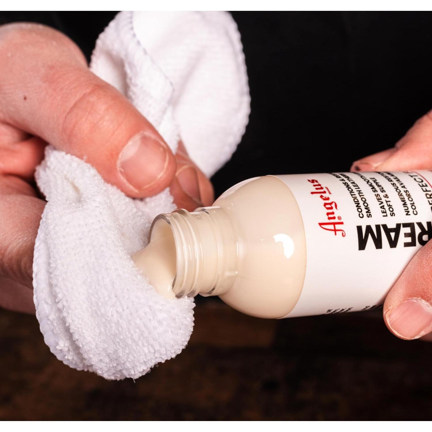 Crema para Zapatos Angelus Neutra 113.4g - Restaura y Condiciona Cuero