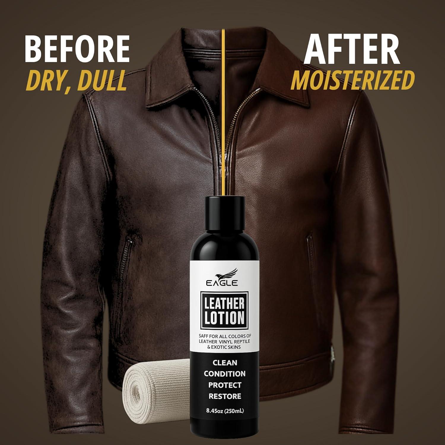 Acondicionador de Cuero Eagle 340g - Revitaliza Chaquetas y Botas