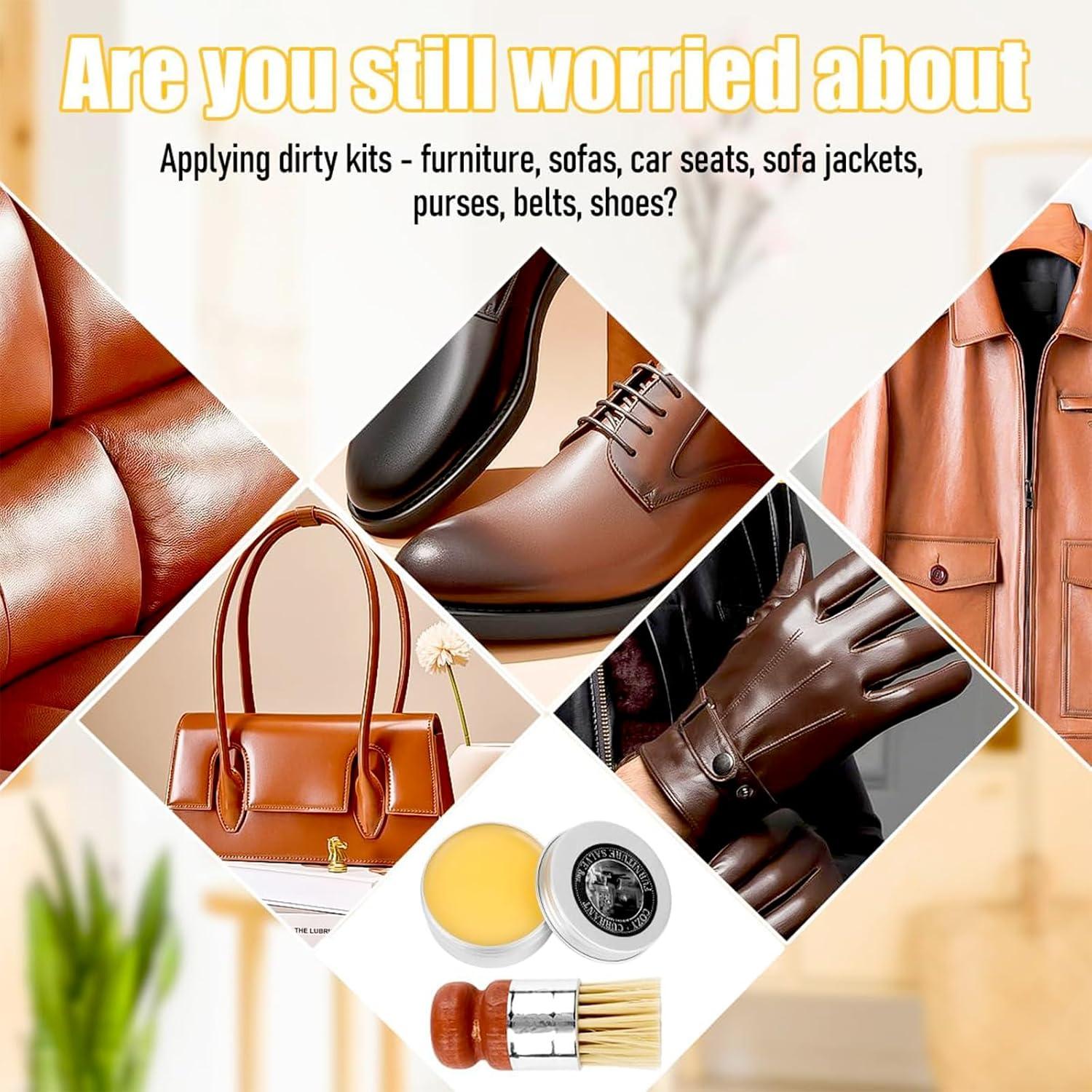 Salve para Muebles de Cuero H2ONDBQF 113g - Limpiador y Reparador