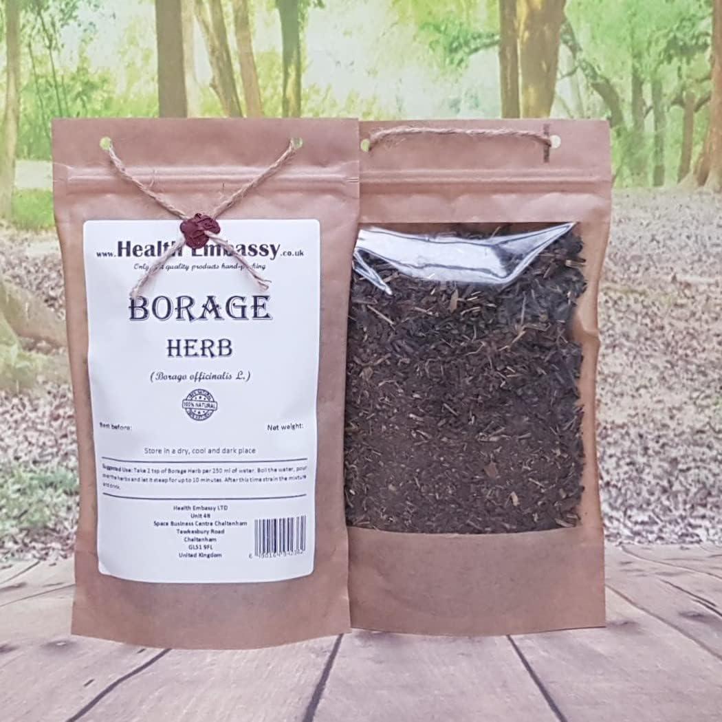 Té de Hierba de Borraja Health Embassy 50g - 100% Natural