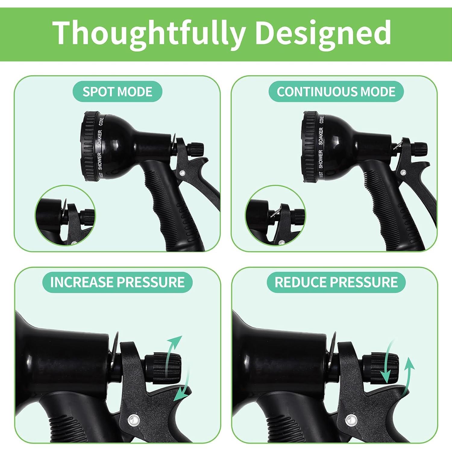 Ducha Portátil 8L Shcazhcx Naranja, 10 Modos, Sin Energía
