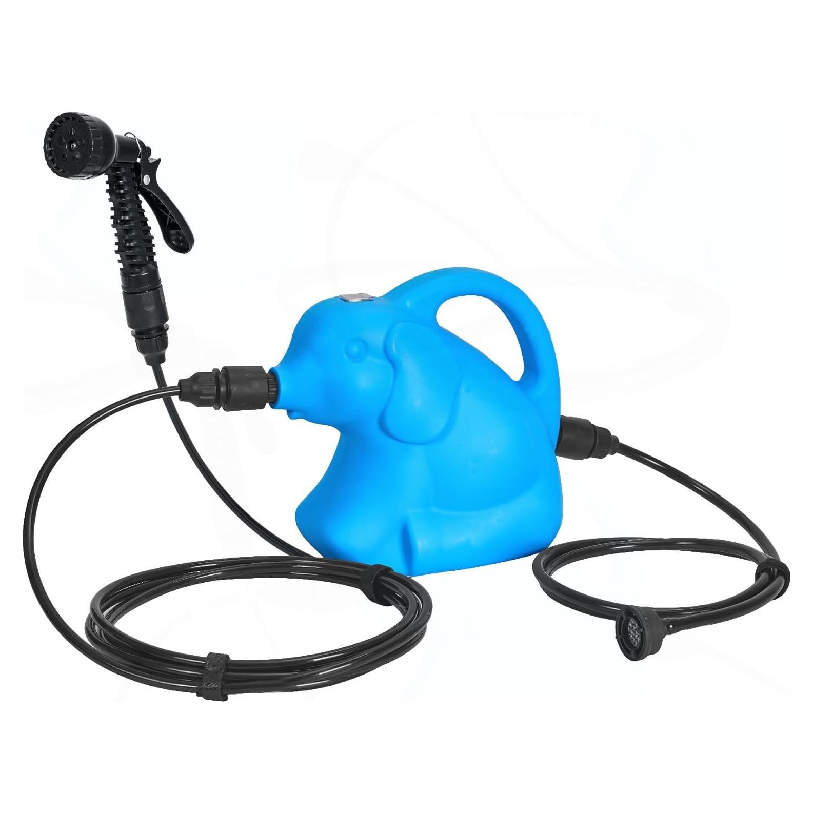 Ducha Portátil VOPCRIM 12V con 5 Modos de Rocío - Azul