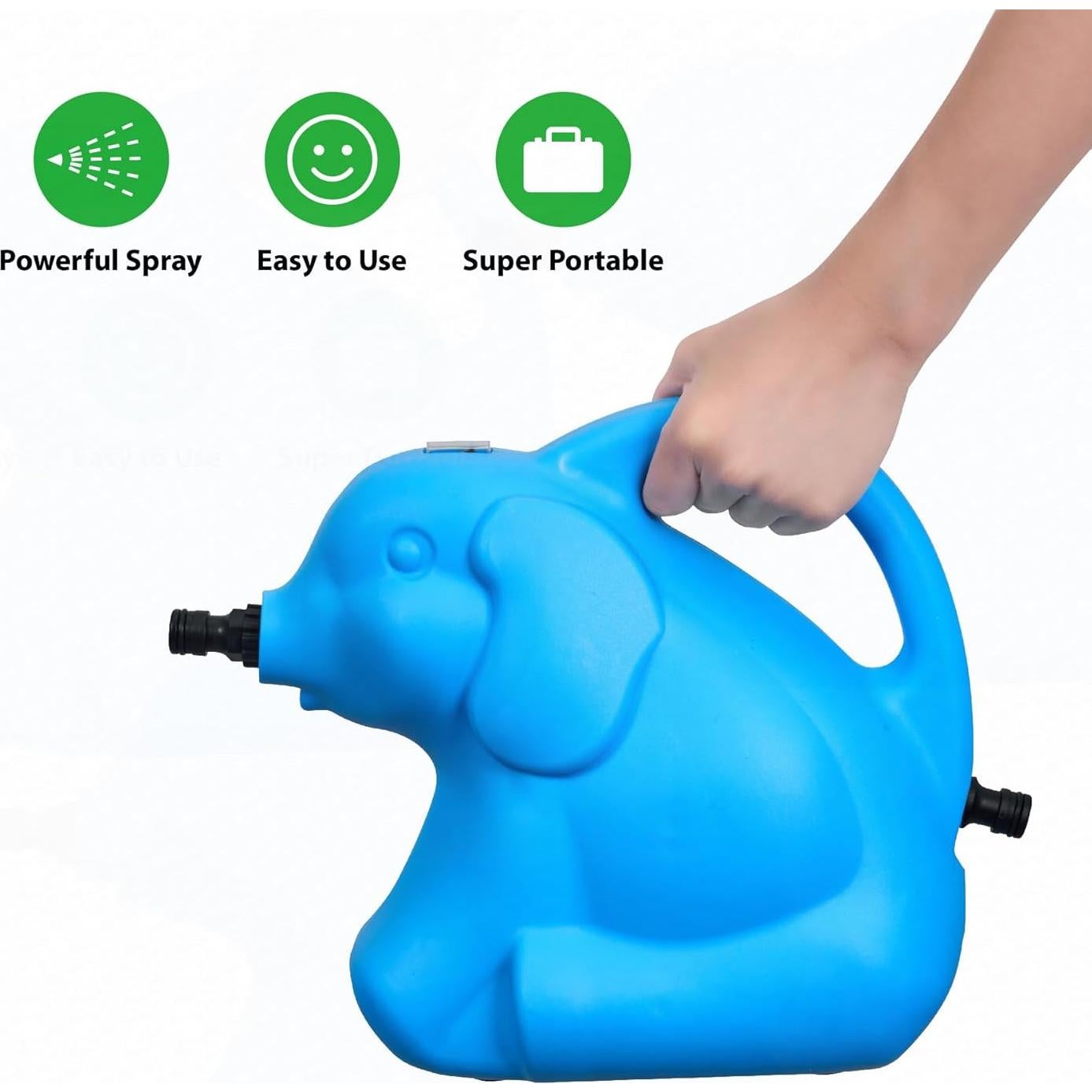 Ducha Portátil VOPCRIM 12V con 5 Modos de Rocío - Azul