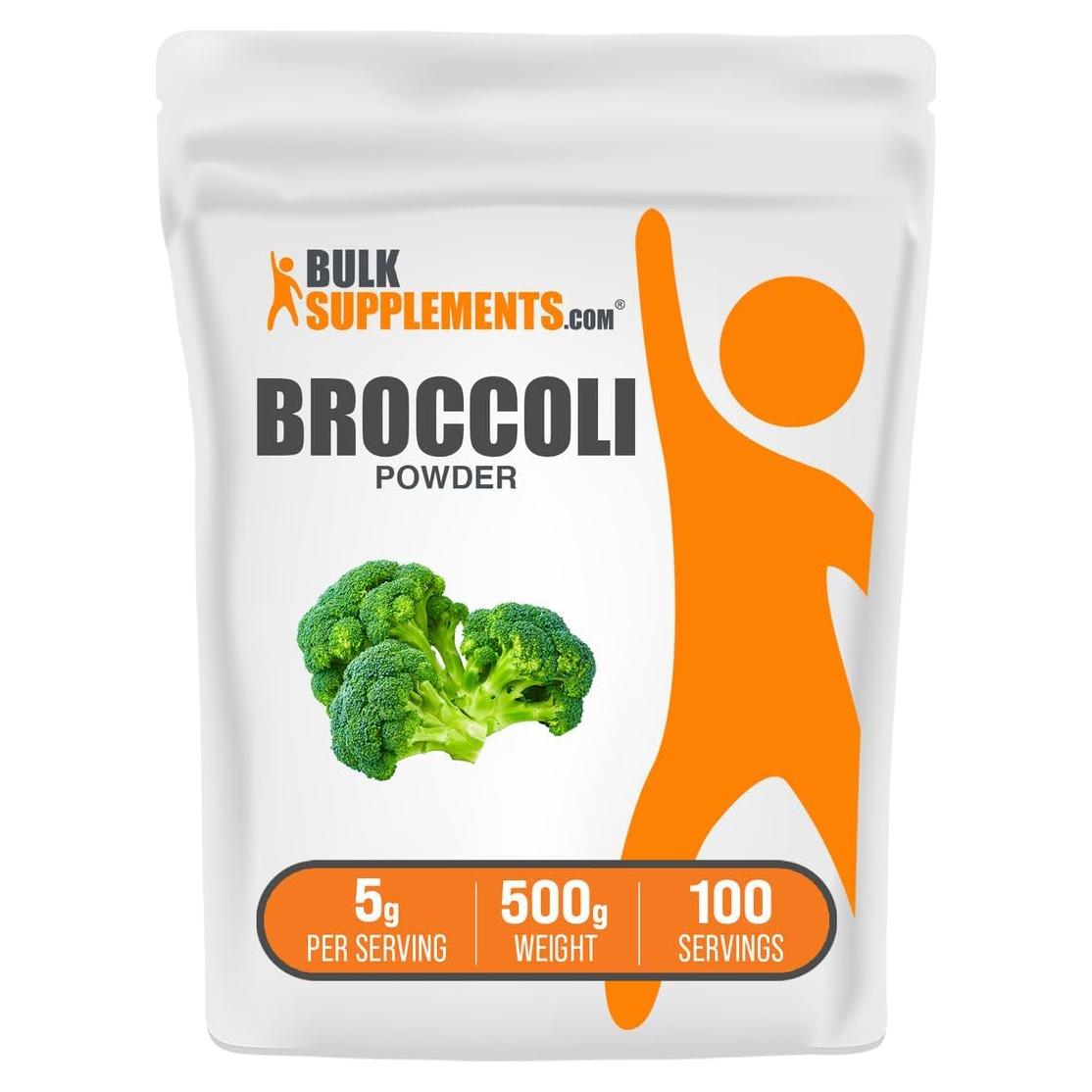 Polvo de Brócoli BulkSupplements 500g - Vegano y Sin Gluten