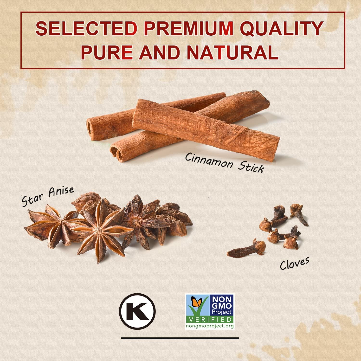 Conjunto de Especias 52USA: Canela, Anís Estrellado y Clavos 340g