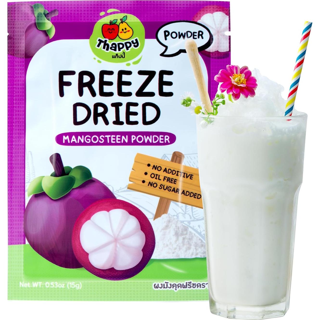 Polvo de Mangostán Deshidratado Thappy Fruit 45g - Sin Aditivos