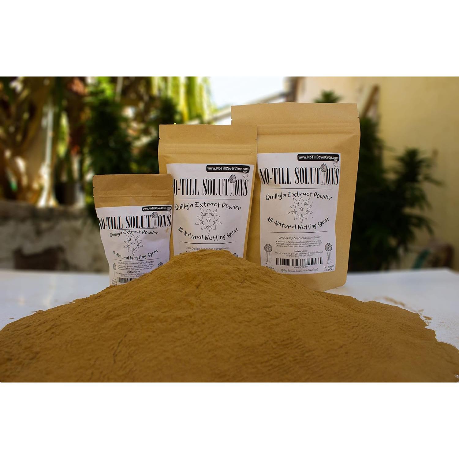 Polvo de Extracto de Quillaja Saponaria 227 g - Agente Húmedo Natural