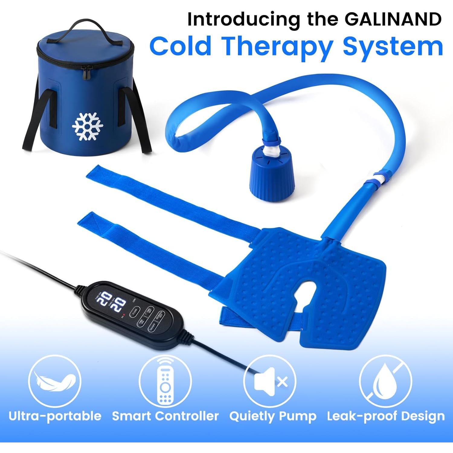 Máquina de Terapia Fría GALINAND para Rodilla y Tobillo