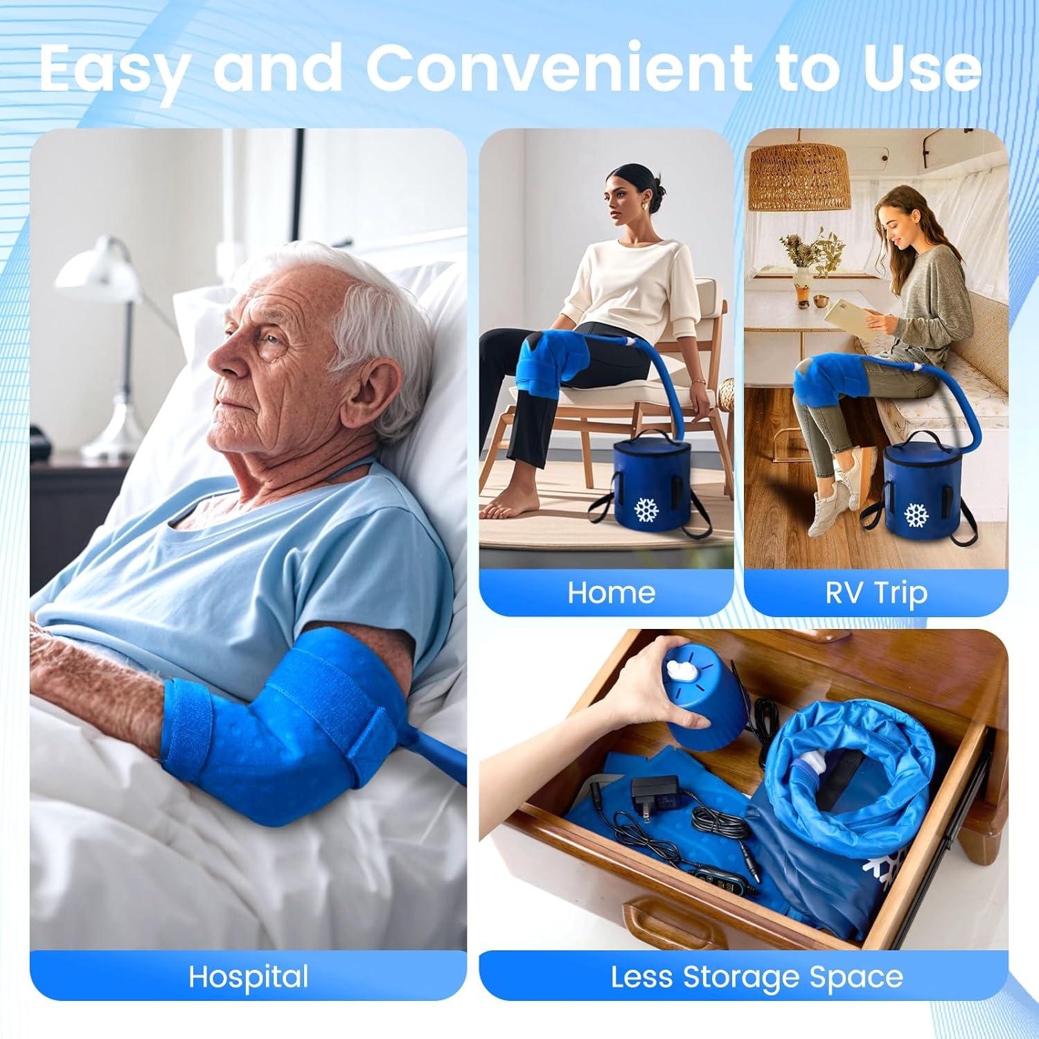 Máquina de Terapia Fría GALINAND para Rodilla y Tobillo