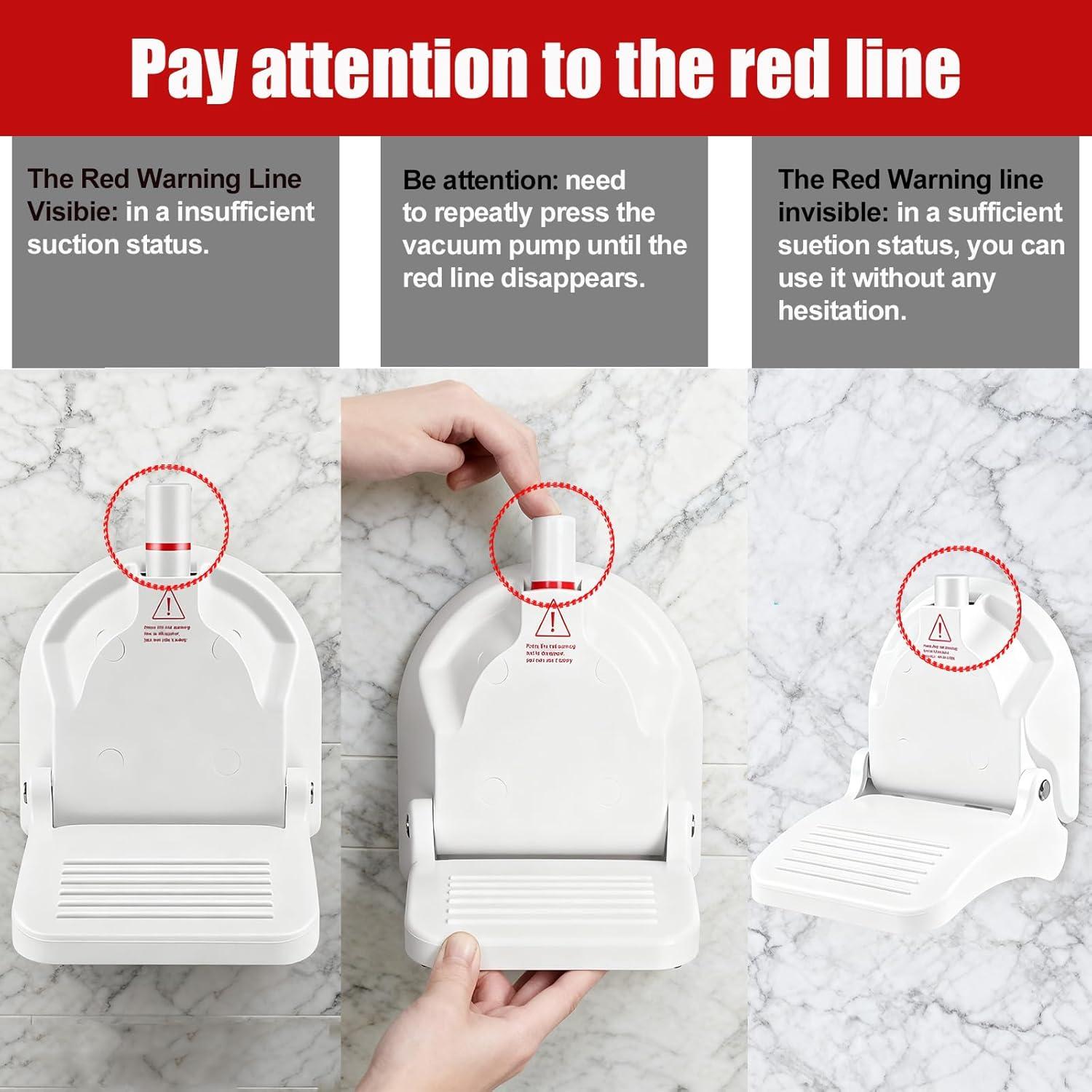 Reposapiés de Ducha Antideslizante FLAVOCAL Plegable 0.48kg