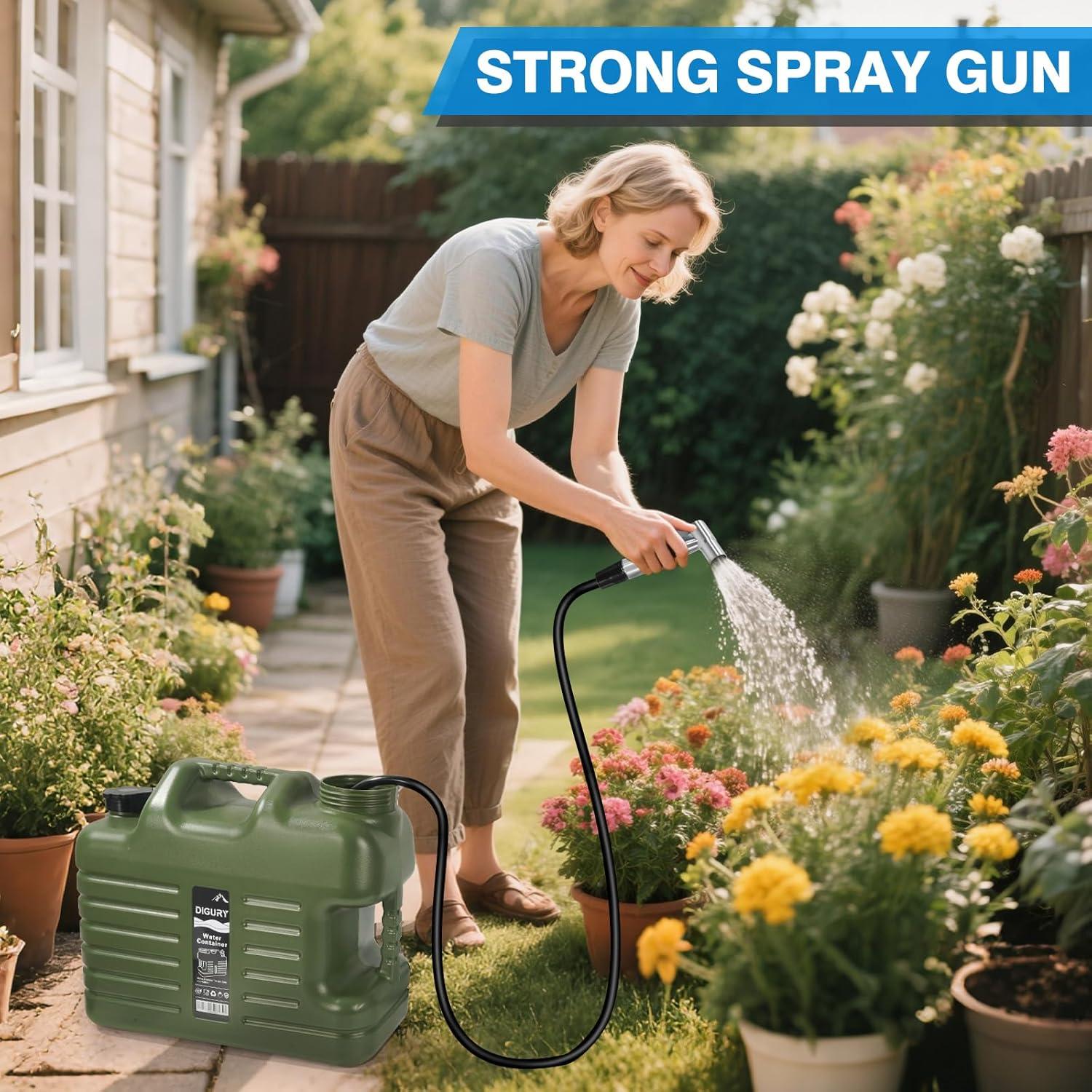 Ducha de Camping Portátil Digury CS-001 5 Galones 6000mAh